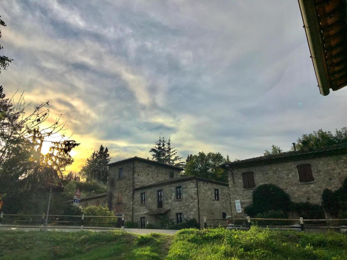 La Fiaba Pensionat Castellina in Chianti Exteriör bild