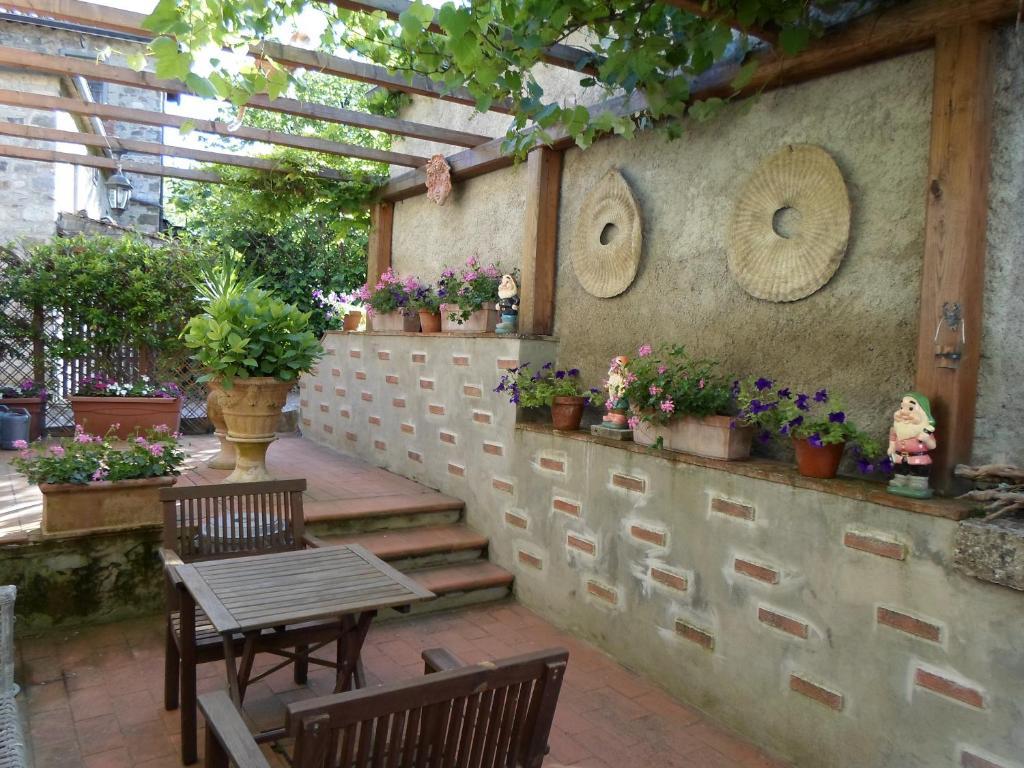 La Fiaba Pensionat Castellina in Chianti Exteriör bild